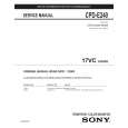 SONY CPDE240 Owners Manual