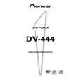 PIONEER DV-444/KUXQ Instrukcja Obsługi
