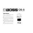 BOSS CE-5 Owners Manual