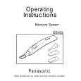 PANASONIC ES103 Owners Manual