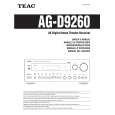 TEAC AG-D9260 Owners Manual