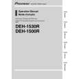 PIONEER DEH-1530R Owners Manual