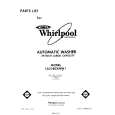 WHIRLPOOL LA5580XMW1 Parts Catalog