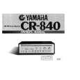 YAMAHA CR-840 Manual de Usuario