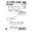 SONY KV21DK2 Service Manual