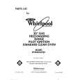 WHIRLPOOL SF3020SWW1 Parts Catalog