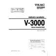 TEAC V-3000 Service Manual