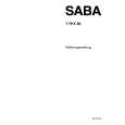 SABA ICC8 CHASSIS Owners Manual