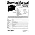 TECHNICS SX-PR602 Service Manual