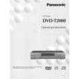 PANASONIC DVDT2000 Instrukcja Obsługi