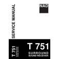NAD T751 Manual de Servicio