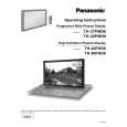 PANASONIC TH42PHD6UY Owners Manual