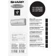 SHARP AYXP09ER Owners Manual
