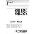PIONEER DEH-525R Owners Manual