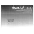 YAMAHA AX-300 Owners Manual