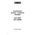 ZANUSSI ZCC5608 Owners Manual