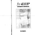 CASIO FX4000P Owners Manual