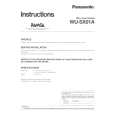 PANASONIC WUSX01A Owners Manual