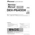 PIONEER DEH-P6400REW Manual de Servicio