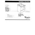 WHIRLPOOL RF4700XWN1 Installation Manual