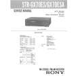 SONY STRGX70ES Instrukcja Serwisowa