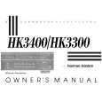 HARMAN KARDON HK3400 Owners Manual