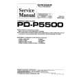PIONEER PD-P5500 Service Manual