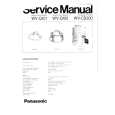 PANASONIC WV-Q101 Manual de Servicio