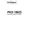 ROLAND RD-150 Instrukcja Obsługi