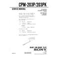 SONY CPM203PK Parts Catalog