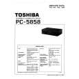TOSHIBA PC5858 Service Manual