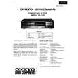 ONKYO DX1700 Manual de Servicio