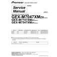 PIONEER GEX-M7747XM Service Manual