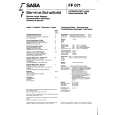 SABA P4258CM Service Manual