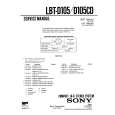 SONY LBTD105CD Instrukcja Serwisowa