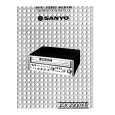 SANYO JCX2900KR Owners Manual