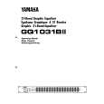YAMAHA GQ1031BII Owners Manual