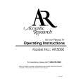 ACOUSTIC RESEARCH AR5000 Instrukcja Obsługi