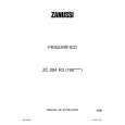 ZANUSSI ZC 204 R3 Owners Manual