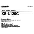 SONY XS-L120C Instrukcja Obsługi