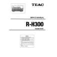 TEAC R-H300 Service Manual